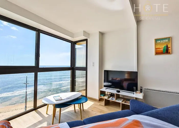 Appartement Au Pied De La Plage, Vue Imprenable Sur La Mer