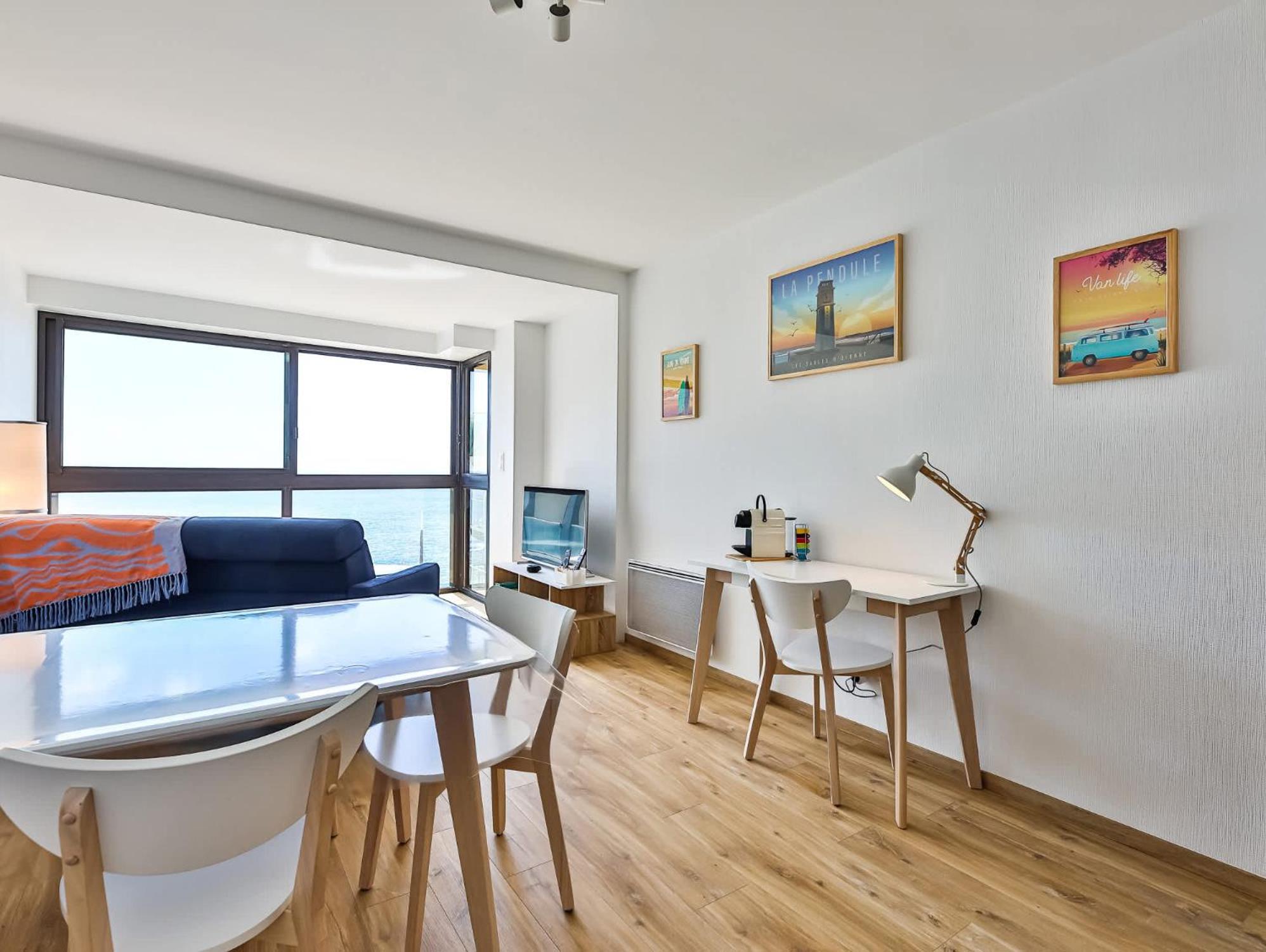 Au Pied De La Plage, Vue Imprenable Sur La Appartement Les Sables-dʼOlonne